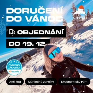 🎄 DÁREK, KTERÝ STIHNE VÁNOCE 🎄 🛷 Objednej do 19. 12. a doručíme do Vánoc ✔️ Ověřeno zákazníky na Heureka ✔️ Anti-fog...